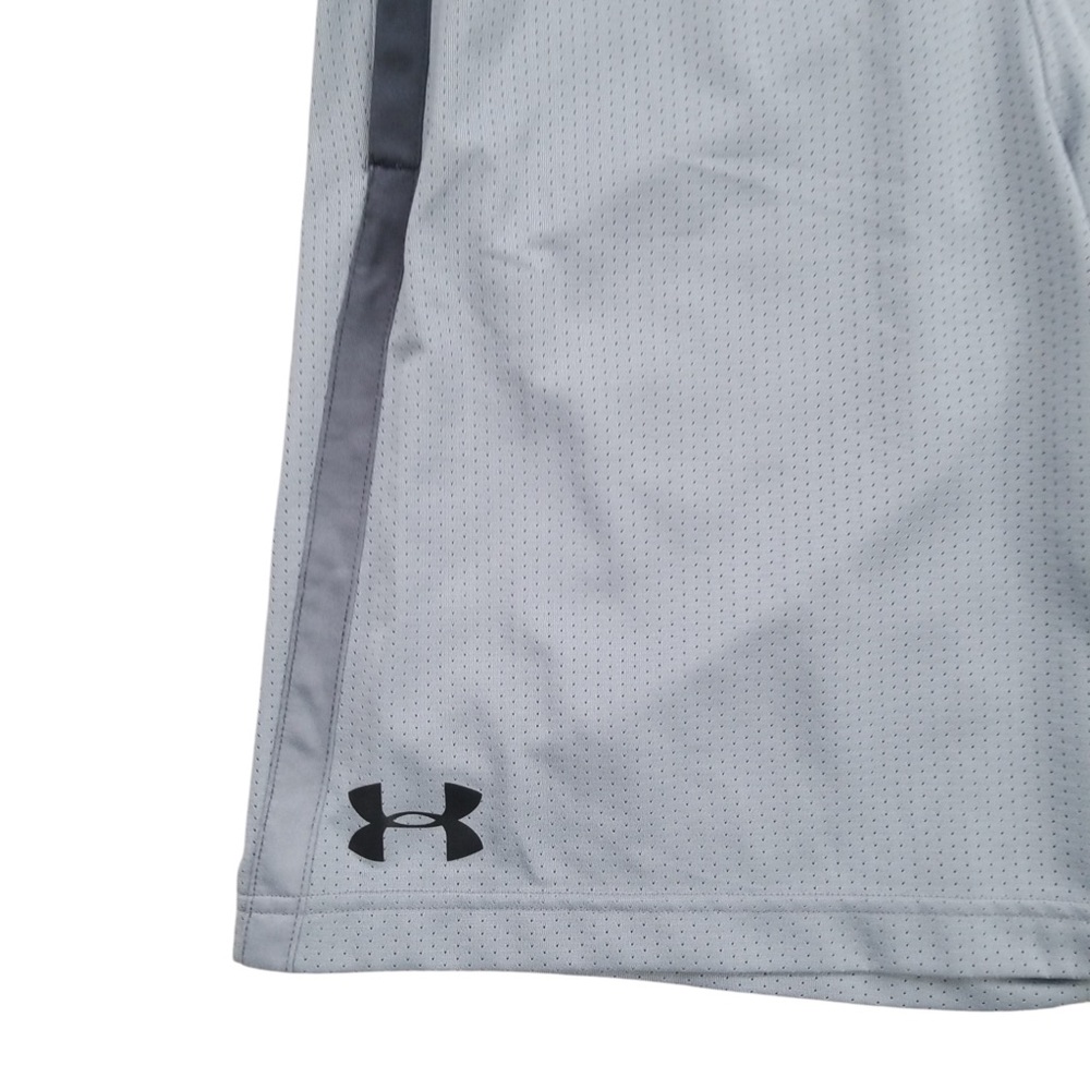 Under Armour Men’s Gray Loose Heatgear Athletic Shorts Size Large - Picture 3 of 9